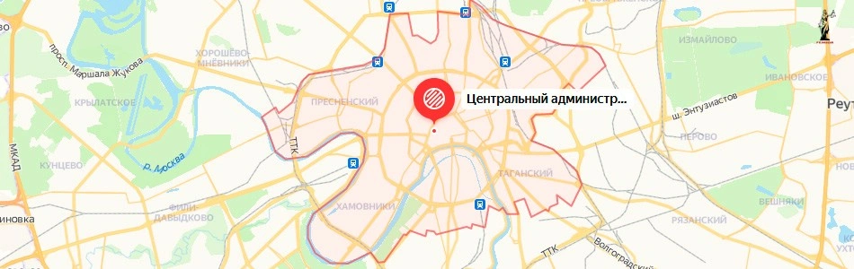 Прописка в Центральном АО